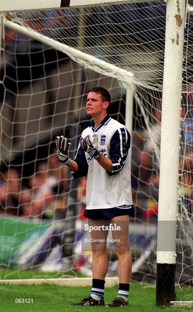 27 May 2001; Stephen Cluxton of Dublin during the Bank of Ireland Leinster Senior Football Championship Quarter-Final match between Dublin and Longford at Croke Park in Dublin. Photo by Damien Eagers/Sportsfile