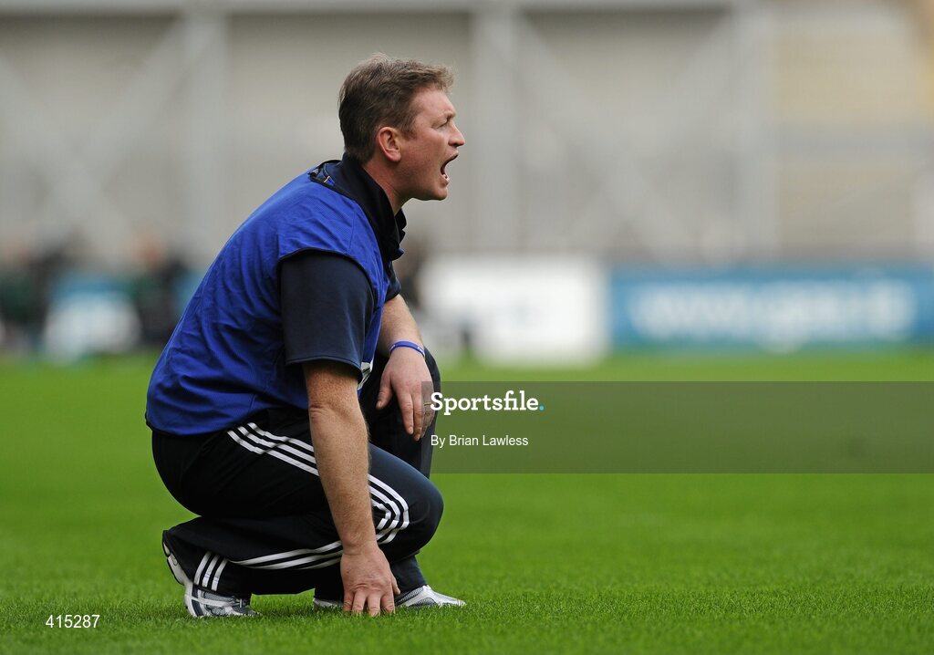 17 March 2010; Portumna manager Johnny Kelly. AIB GAA Hurling All-Ireland Senior Club Championship Final, Ballyhale Shamrocks v Portumna, Croke Park, Dublin. Picture credit: Brian Lawless / SPORTSFILE