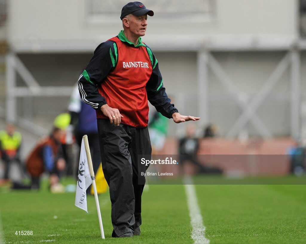 17 March 2010; Ballyhale Shamrocks manager Michael Fennelly. AIB GAA Hurling All-Ireland Senior Club Championship Final, Ballyhale Shamrocks v Portumna, Croke Park, Dublin. Picture credit: Brian Lawless / SPORTSFILE