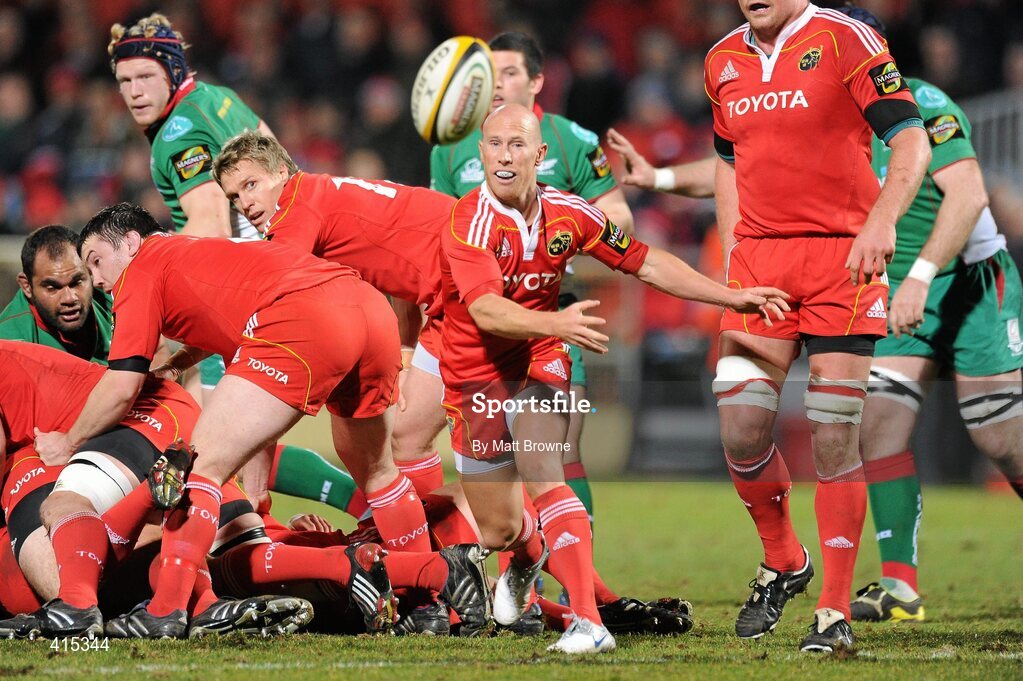 18 March 2010; Peter Stringer, Munster. Celtic League, Munster v Scarlets, Musgrave Park, Cork. Picture credit: Matt Browne / SPORTSFILE