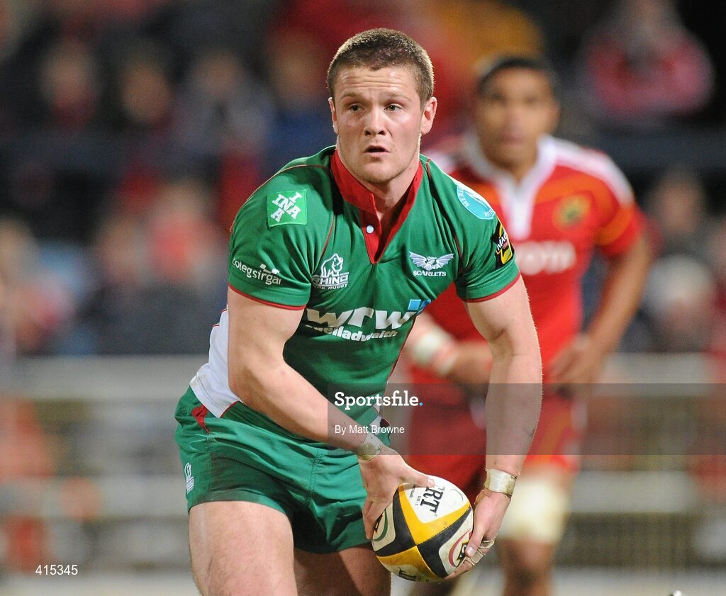 18 March 2010; Ken Owens, Scarlets. Celtic League, Munster v Scarlets, Musgrave Park, Cork. Picture credit: Matt Browne / SPORTSFILE