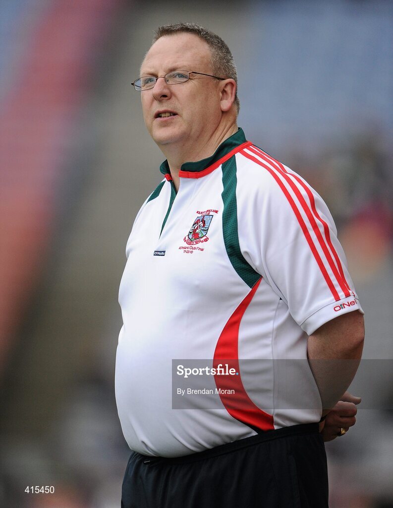 17 March 2010; Kilmurry Ibrickane manager Micheal McDermott. AIB GAA Football All-Ireland Senior Club Championship Final, Kilmurry Ibrickane v St Gall's, Croke Park, Dublin. Picture credit: Brendan Moran / SPORTSFILE