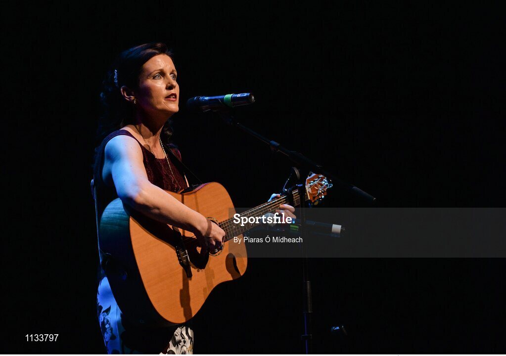 2 April 2016; Eventual winner Norrie Keane, Mainistir Cnoc Muaidhe, representing Galway and Connacht, competing in the Amhránaiocht Aonair competition. All-Ireland Scór Sinsir Championship Finals. INEC, Gleneagle Hotel, Killarney, Co. Kerry. Picture credit: Piaras Ó Mídheach / SPORTSFILE