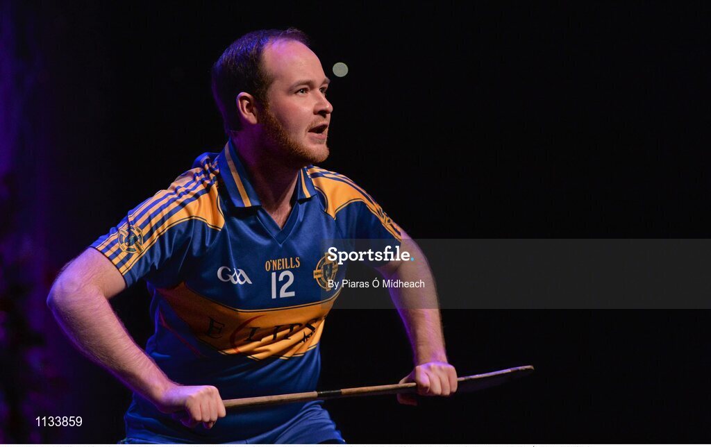 2 April 2016; Gareth McGreevy, Saul, representing Down and Ulster, competing in the Aithriseoireacht / Scéalaíocht competition. All-Ireland Scór Sinsir Championship Finals. INEC, Gleneagle Hotel, Killarney, Co. Kerry. Picture credit: Piaras Ó Mídheach / SPORTSFILE