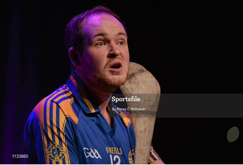 2 April 2016; Gareth McGreevy, Saul, representing Down and Ulster, competing in the Aithriseoireacht / Scéalaíocht competition. All-Ireland Scór Sinsir Championship Finals. INEC, Gleneagle Hotel, Killarney, Co. Kerry. Picture credit: Piaras Ó Mídheach / SPORTSFILE