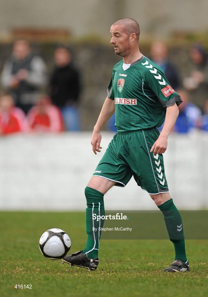 2 April 2010; Dave Rogers, Cork City Foras Co-op. Airtricity League, First Division, Limerick FC v Cork City Foras Co-op, Jackman Park, Limerick. Picture credit: Stephen McCarthy / SPORTSFILE
