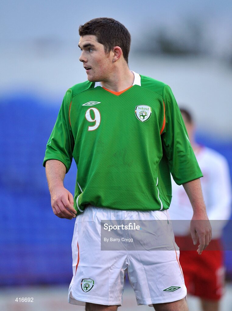 6 April 2010; Ronan Murray, Republic of Ireland. U19 Friendly, Republic of Ireland v Poland, Tolka Park, Dublin. Picture credit: Barry Cregg / SPORTSFILE