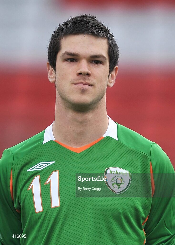 6 April 2010; Jimmy Keohane, Republic of Ireland. U19 Friendly, Republic of Ireland v Poland, Tolka Park, Dublin. Picture credit: Barry Cregg / SPORTSFILE