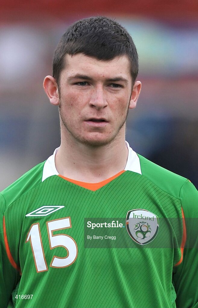 6 April 2010; Ryan Brennan, Republic of Ireland. U19 Friendly, Republic of Ireland v Poland, Tolka Park, Dublin. Picture credit: Barry Cregg / SPORTSFILE