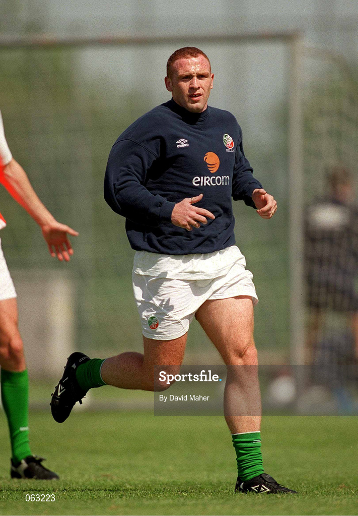 29 May 2001; Bohemians striker Glen Crowe during a Republic of Ireland Training Session at AUL grounds in Clonshaugh, Dublin. Photo by David Maher/Sportsfile