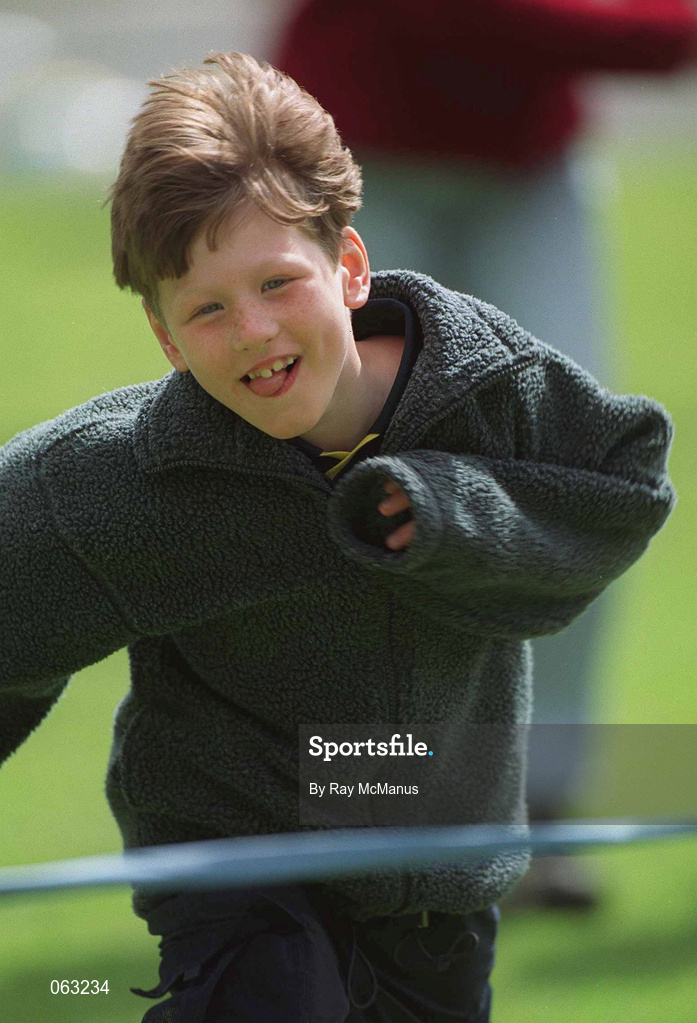 29 May 2001; Christian O'Leary competing during the St Christopher's Day Centre Sports Day at St Christopher's Day Centre in Longford. Photo by Ray McManus/Sportsfile