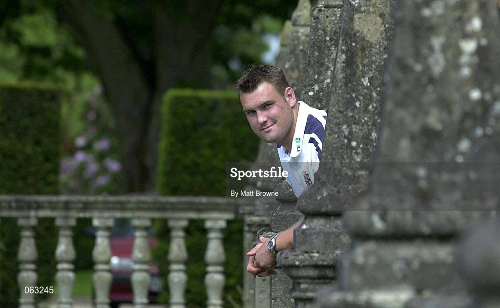 29 May 2001; Jeremy Davidson during a British and Irish Lions Media Day at Tylney Hall in Rotherwick, England. Photo by Matt Browne/Sportsfile