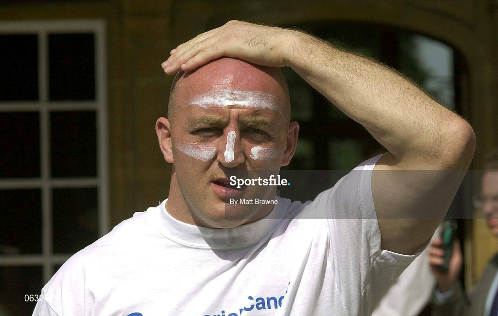 29 May 2001; Keith Wood during a British and Irish Lions Media Day at Tylney Hall in Rotherwick, England. Photo by Matt Browne/Sportsfile