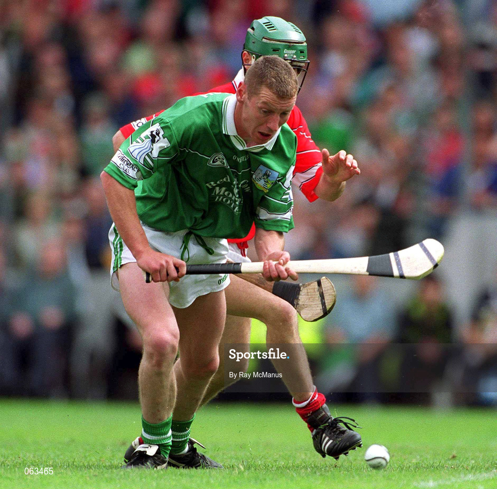 27 May 2001; Ciaran Carey of Limerick during the Guinness Munster Senior Hurling Championship Quarter-Final match between Cork and Limerick at Páirc Uí Chaoimh in Cork. Photo by Ray McManus/Sportsfile
