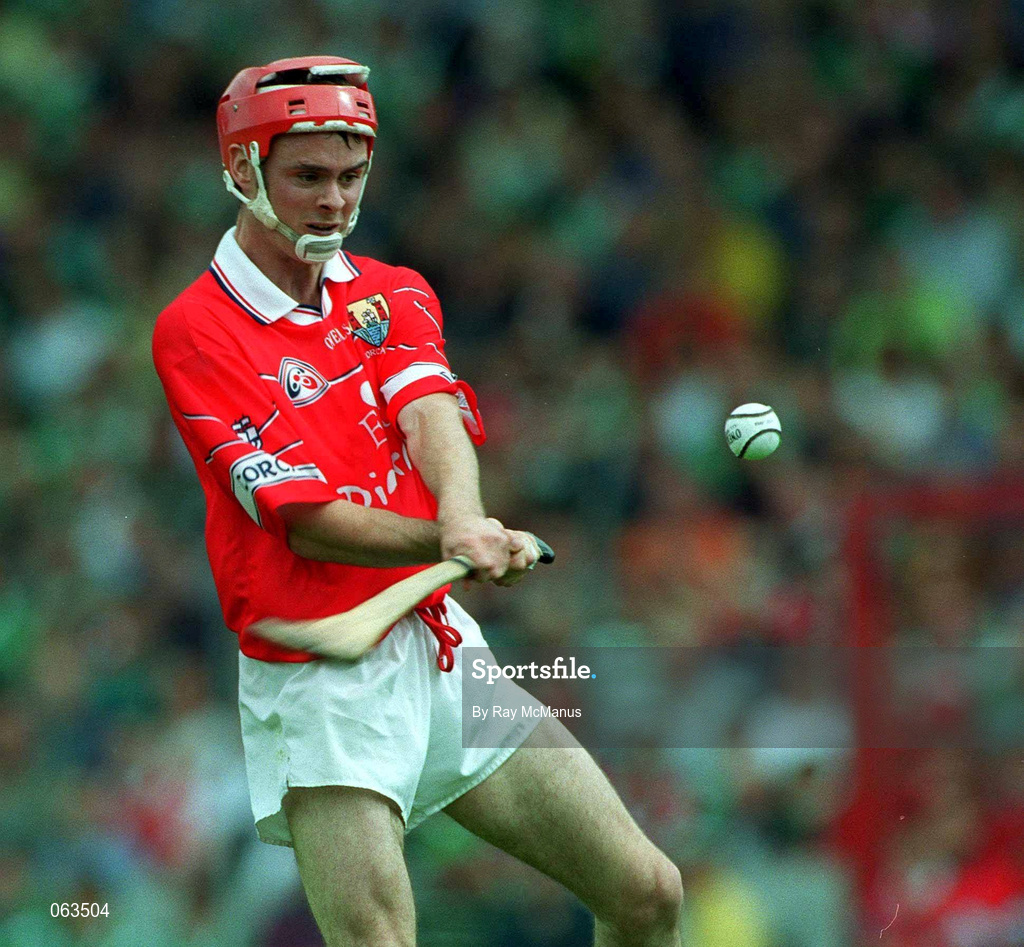 27 May 2001; Sean McGrath of Cork during the Guinness Munster Senior Hurling Championship Quarter-Final match between Cork and Limerick at Páirc Uí Chaoimh in Cork. Photo by Ray McManus/Sportsfile
