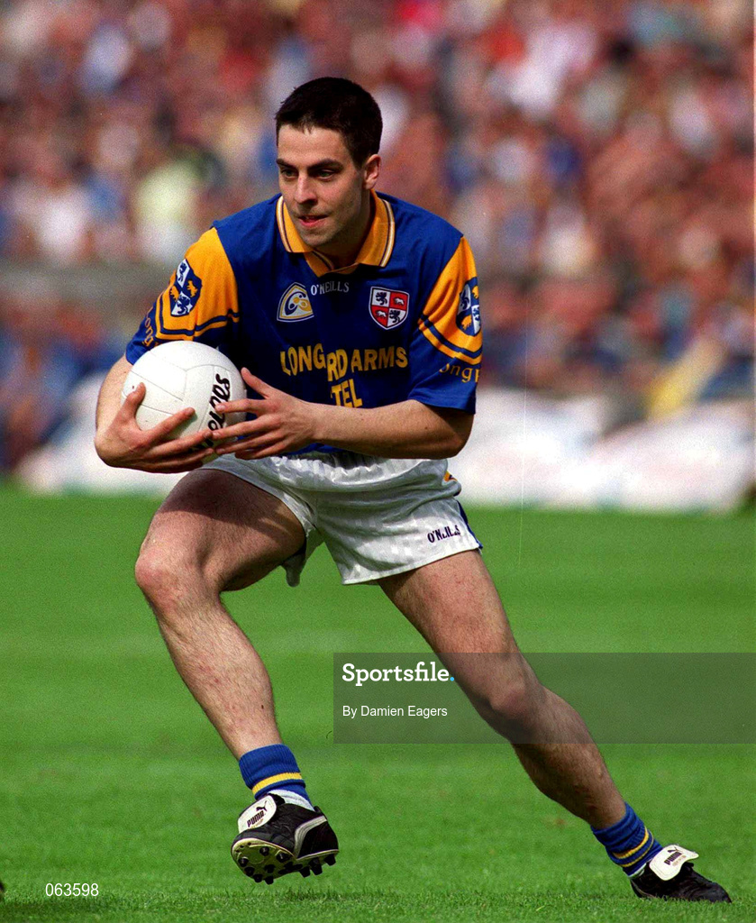 27 May 2001; Arthur O'Connor of Longford during the Bank of Ireland Leinster Senior Football Championship Quarter-Final match between Dublin and Longford at Croke Park in Dublin. Photo by Damien Eagers/Sportsfile