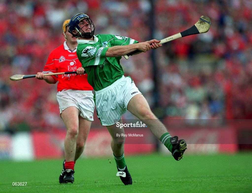 27 May 2001; Damien Reace of Limerick during the Guinness Munster Senior Hurling Championship Quarter-Final match between Cork and Limerick at Páirc Uí Chaoimh in Cork. Photo by Ray McManus/Sportsfile