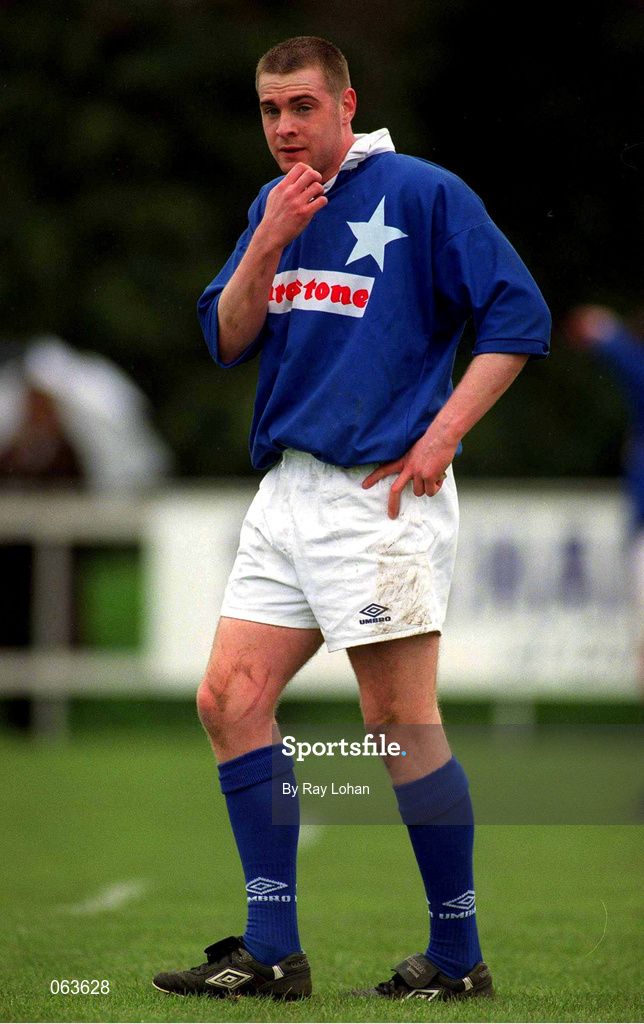 21 April 2001; Darragh Hughes of St Mary's College during the AIB All-Ireland League Division 1 match between St Mary's College and Ballymena at Templeville Road in Dublin. Photo by Ray Lohan/Sportsfile
