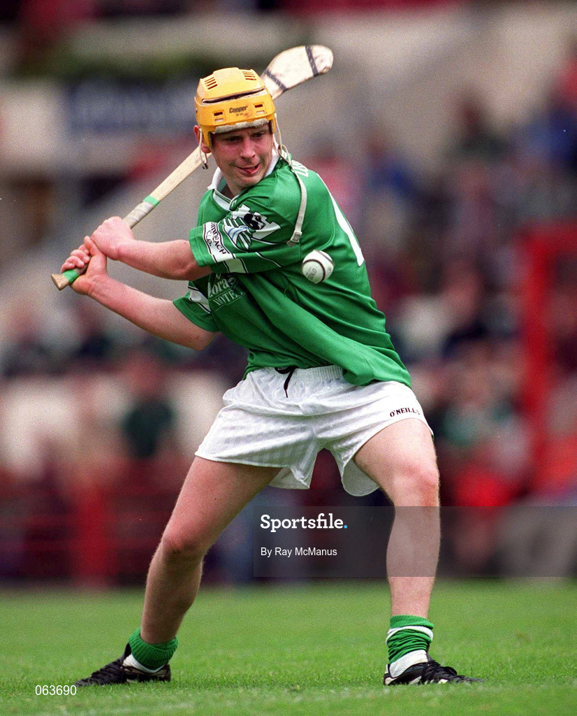 27 May 2001; Mark Tobin of Limerick during the Guinness Munster Senior Hurling Championship Quarter-Final match between Cork and Limerick at Páirc Uí Chaoimh in Cork. Photo by Ray McManus/Sportsfile