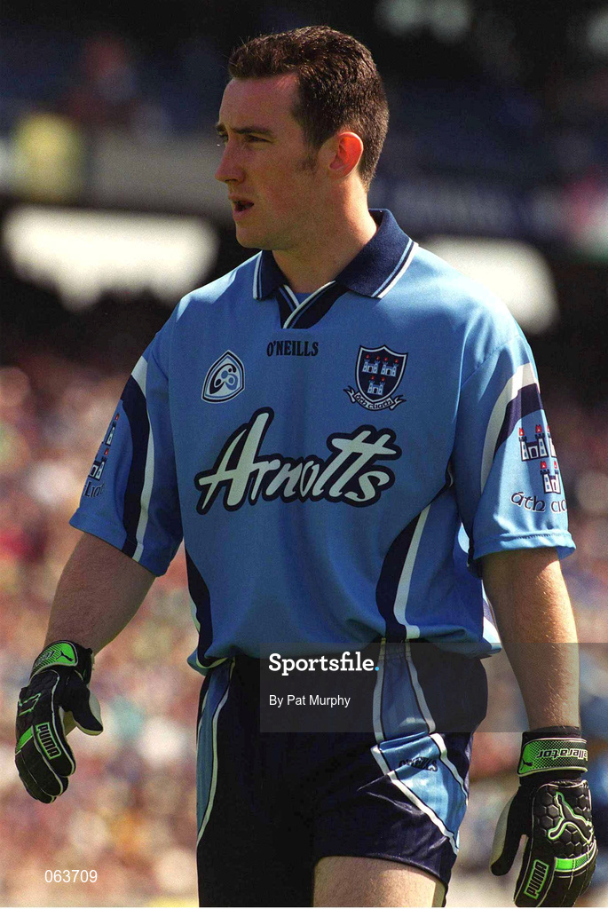 27 May 2001; Paddy Christie of Dublin during the Bank of Ireland Leinster Senior Football Championship Quarter-Final match between Dublin and Longford at Croke Park in Dublin. Photo by Pat Murphy/Sportsfile