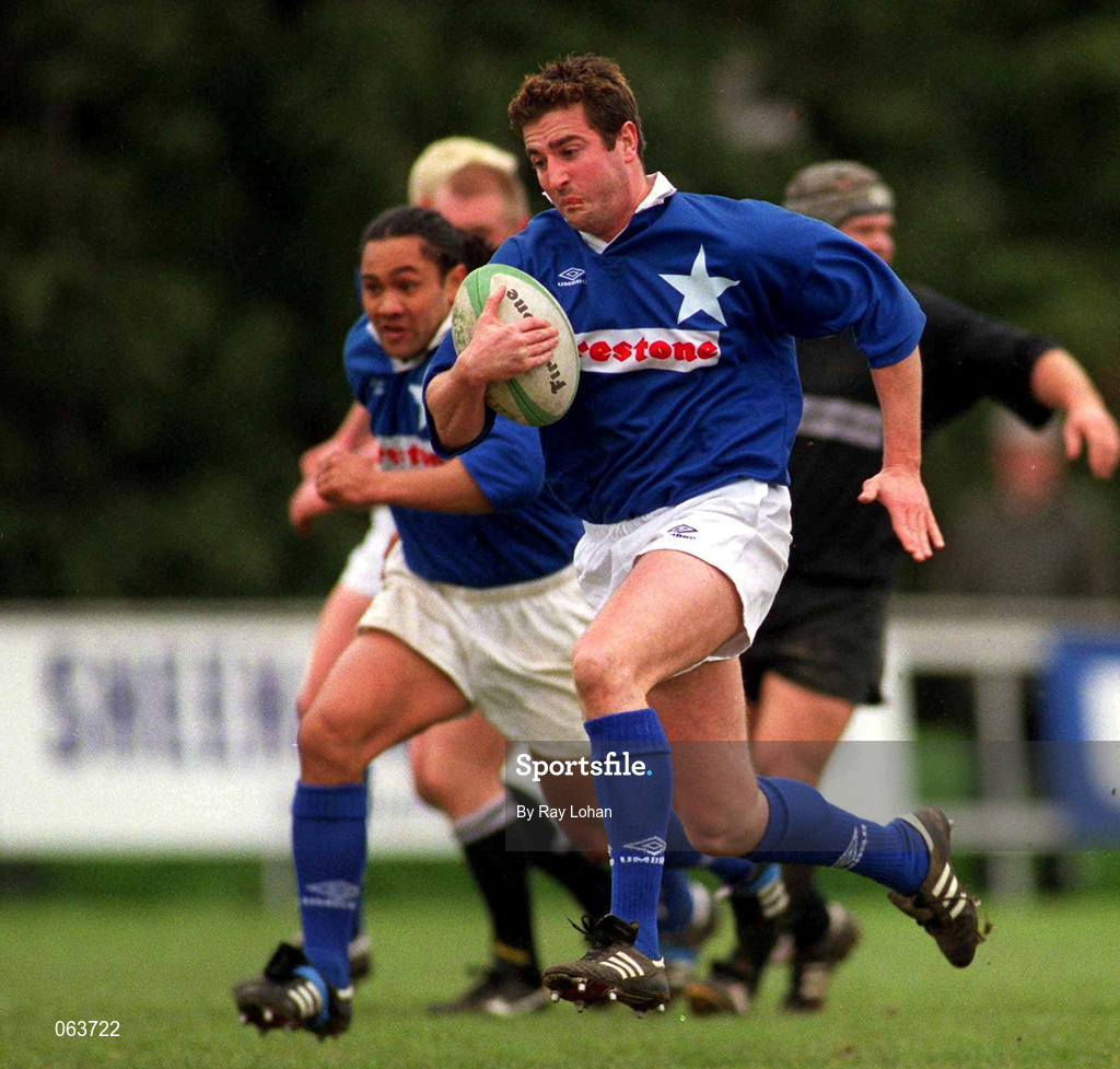 21 April 2001; Peter McKenna of St Mary's College during the AIB All-Ireland League Division 1 match between St Mary's College and Ballymena at Templeville Road in Dublin. Photo by Ray Lohan/Sportsfile