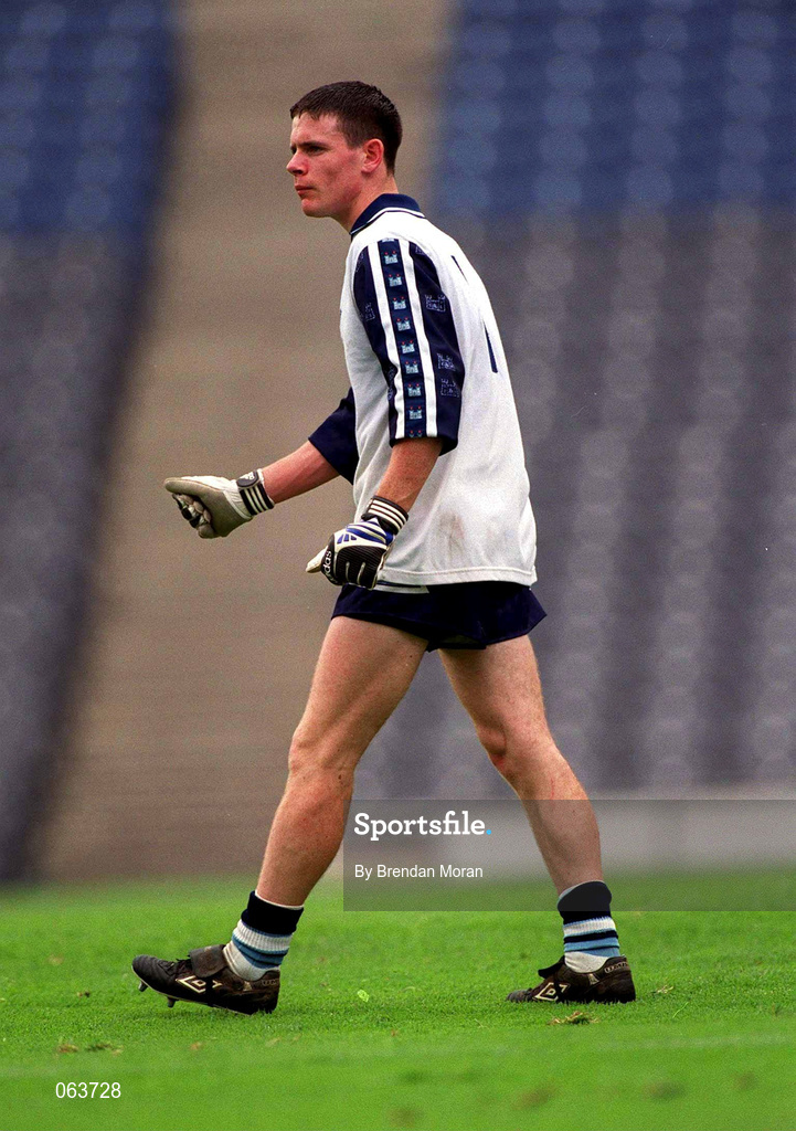 27 May 2001; Stephen Cluxton of Dublin during the Bank of Ireland Leinster Senior Football Championship Quarter-Final match between Dublin and Longford at Croke Park in Dublin. Photo by Brendan Moran/Sportsfile