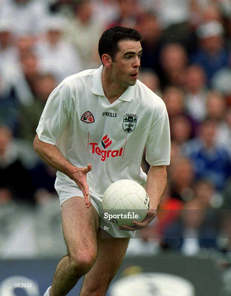 3 June 2001; Dermot Earley, Kildare. Football. Picture credit; David Maher / SPORTSFILE