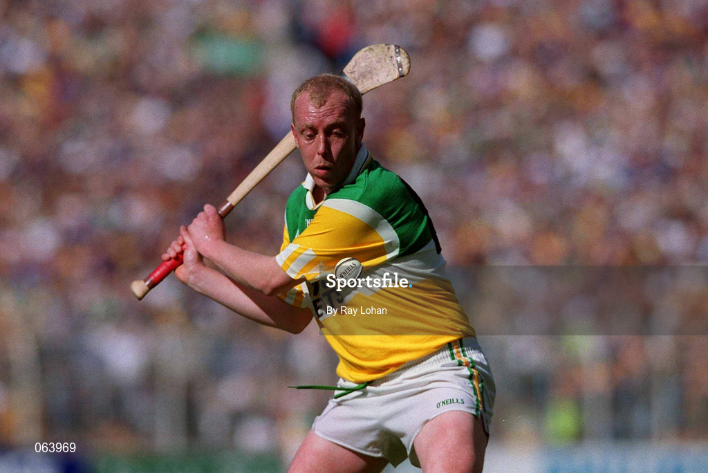 10 June 2001; John Troy of Offaly during the Guinness Leinster Senior Hurling Championship Semi-Final match between Kilkenny and Offaly at Croke Park in Dublin. Photo by Ray Lohan/Sportsfile
