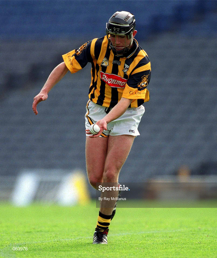 10 June 2001; Eddie Brennan of Kilkenny during the Guinness Leinster Senior Hurling Championship Semi-Final match between Kilkenny and Offaly at Croke Park in Dublin. Photo by Ray McManus/Sportsfile