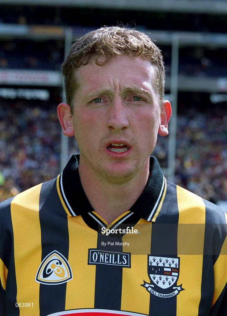 10 June 2001; Eamon Kennedy of Kilkenny ahead of the Guinness Leinster Senior Hurling Championship Semi-Final match between Kilkenny and Offaly at Croke Park in Dublin. Photo by Pat Murphy/Sportsfile