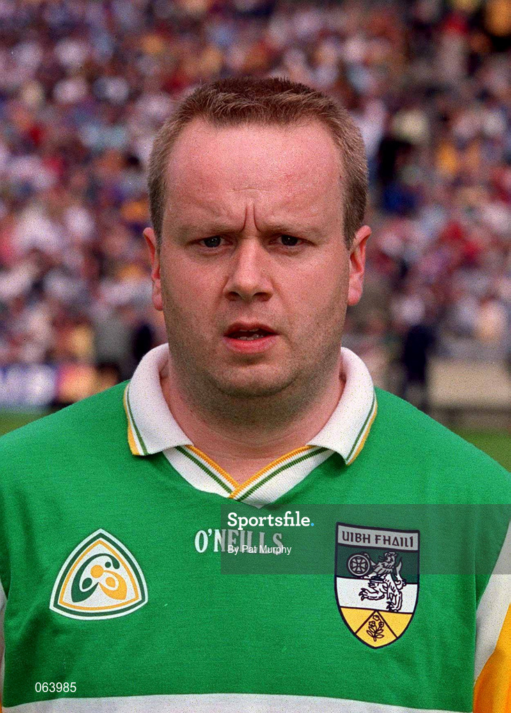 10 June 2001; Joe Errity of Offaly ahead of the Guinness Leinster Senior Hurling Championship Semi-Final match between Kilkenny and Offaly at Croke Park in Dublin. Photo by Pat Murphy/Sportsfile