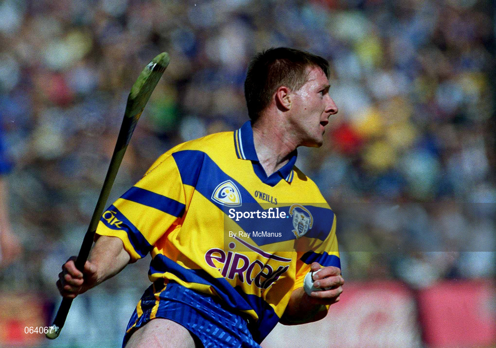 3 June 2001; James O'Connor of Clare during the Guinness Munster Senior Hurling Championship Semi-Final match between Tipperary and Clare at Páirc Uí Chaoimh in Cork. Photo by Ray McManus/Sportsfile