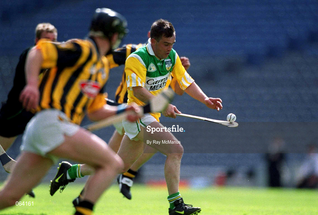 10 June 2001; Johnny Pilkington of Offaly during the Guinness Leinster Senior Hurling Championship Semi-Final match between Kilkenny and Offaly at Croke Park in Dublin. Photo by Ray McManus/Sportsfile
