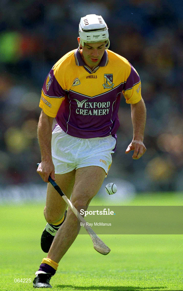 10 June 2001; Darragh Ryan of Wexford during the Guinness Leinster Senior Hurling Championship Semi-Final match between Wexford and Laois at Croke Park in Dublin. Photo by Ray McManus/Sportsfile