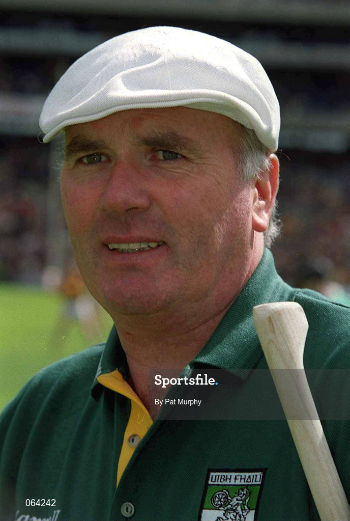 10 June 2001; Offaly manager Michael Bond ahead of the Guinness Leinster Senior Hurling Championship Semi-Final match between Kilkenny and Offaly at Croke Park in Dublin. Photo by Pat Murphy/Sportsfile