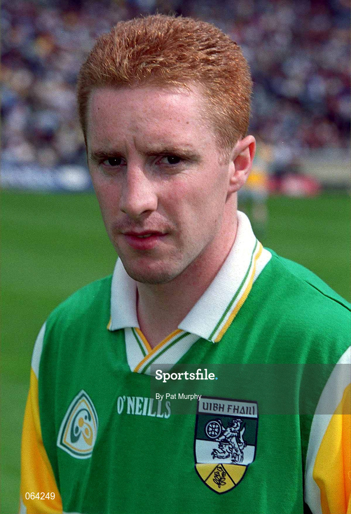 10 June 2001; Simon Whelehan of Offaly ahead of the Guinness Leinster Senior Hurling Championship Semi-Final match between Kilkenny and Offaly at Croke Park in Dublin. Photo by Pat Murphy/Sportsfile