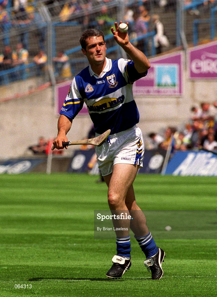 10 June 2001; Ollie Dowling of Laois during the Guinness Leinster Senior Hurling Championship Semi-Final match between Wexford and Laois at Croke Park in Dublin. Photo by Brian Lawless/Sportsfile