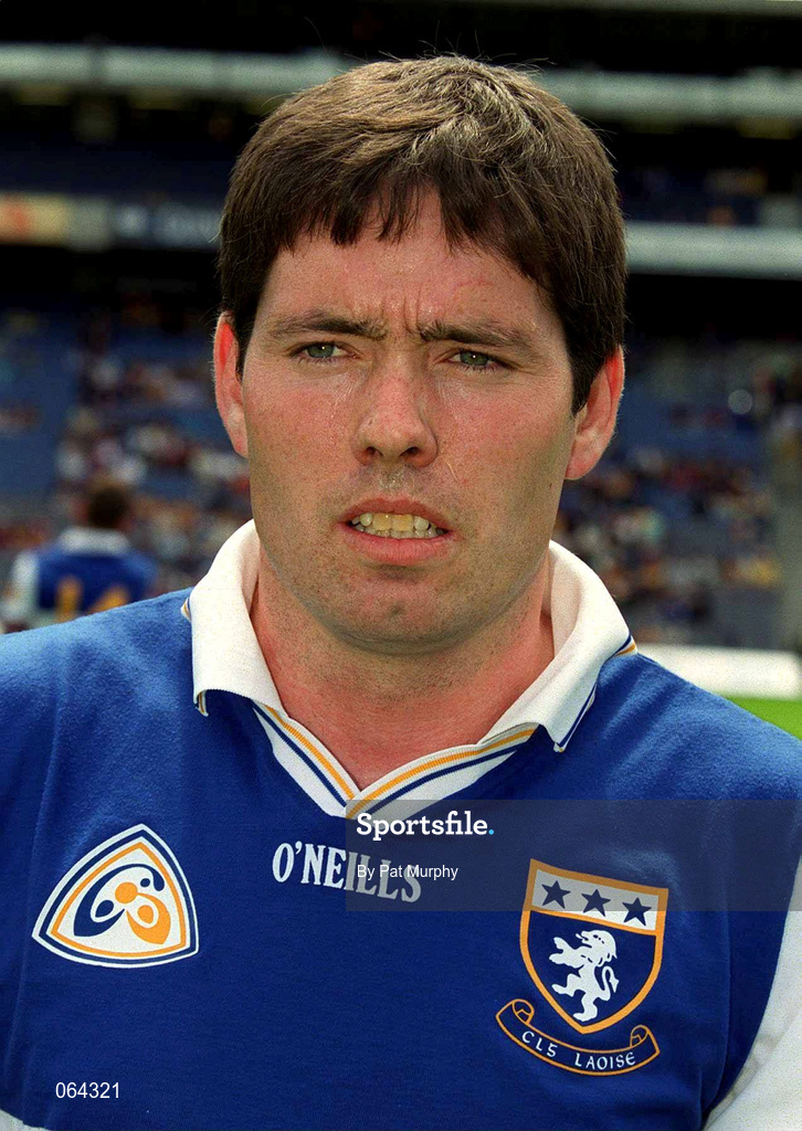 10 June 2001; Seamus Dooley of Laois ahead of the Guinness Leinster Senior Hurling Championship Semi-Final match between Wexford and Laois at Croke Park in Dublin. Photo by Pat Murphy/Sportsfile