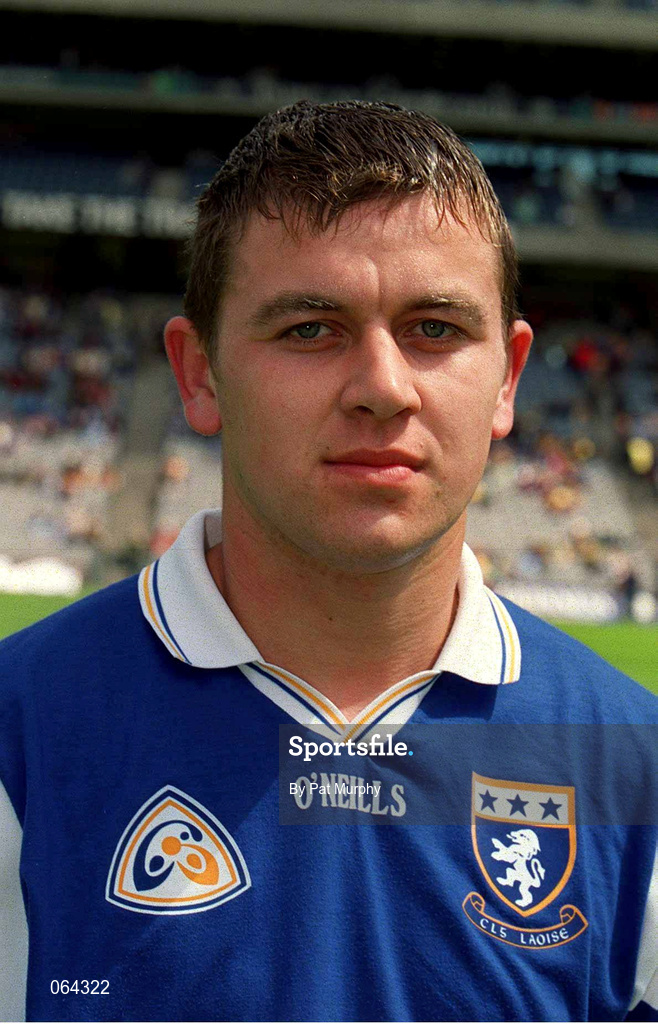10 June 2001; Robert Delaney of Laois ahead of the Guinness Leinster Senior Hurling Championship Semi-Final match between Wexford and Laois at Croke Park in Dublin. Photo by Pat Murphy/Sportsfile