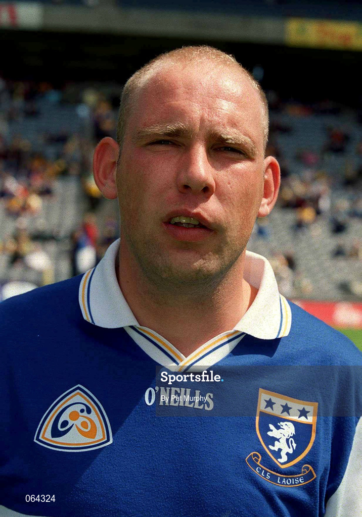 10 June 2001; Declan Conroy of Laois ahead of the Guinness Leinster Senior Hurling Championship Semi-Final match between Wexford and Laois at Croke Park in Dublin. Photo by Pat Murphy/Sportsfile