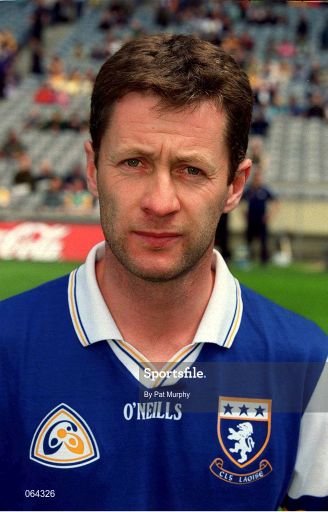 10 June 2001; John O'Sullivan of Laois ahead of the Guinness Leinster Senior Hurling Championship Semi-Final match between Wexford and Laois at Croke Park in Dublin. Photo by Pat Murphy/Sportsfile