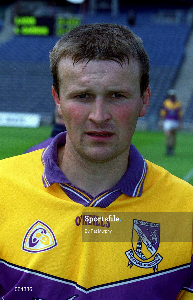 10 June 2001; Colm Kehoe of Wexford ahead of the Guinness Leinster Senior Hurling Championship Semi-Final match between Wexford and Laois at Croke Park in Dublin. Photo by Pat Murphy/Sportsfile