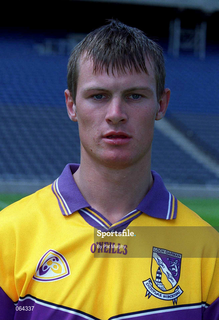 10 June 2001; Darren Stamp of Wexford ahead of the Guinness Leinster Senior Hurling Championship Semi-Final match between Wexford and Laois at Croke Park in Dublin. Photo by Pat Murphy/Sportsfile