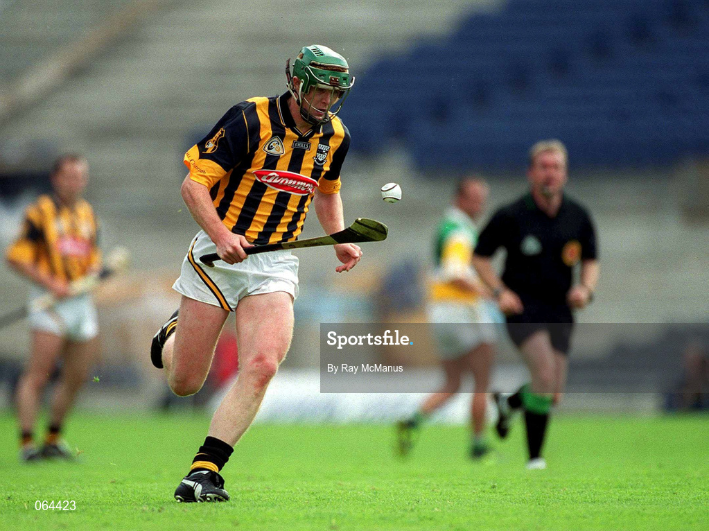 10 June 2001; Henry Shefflin of Kilkenny during the Guinness Leinster Senior Hurling Championship Semi-Final match between Kilkenny and Offaly at Croke Park in Dublin. Photo by Ray McManus/Sportsfile