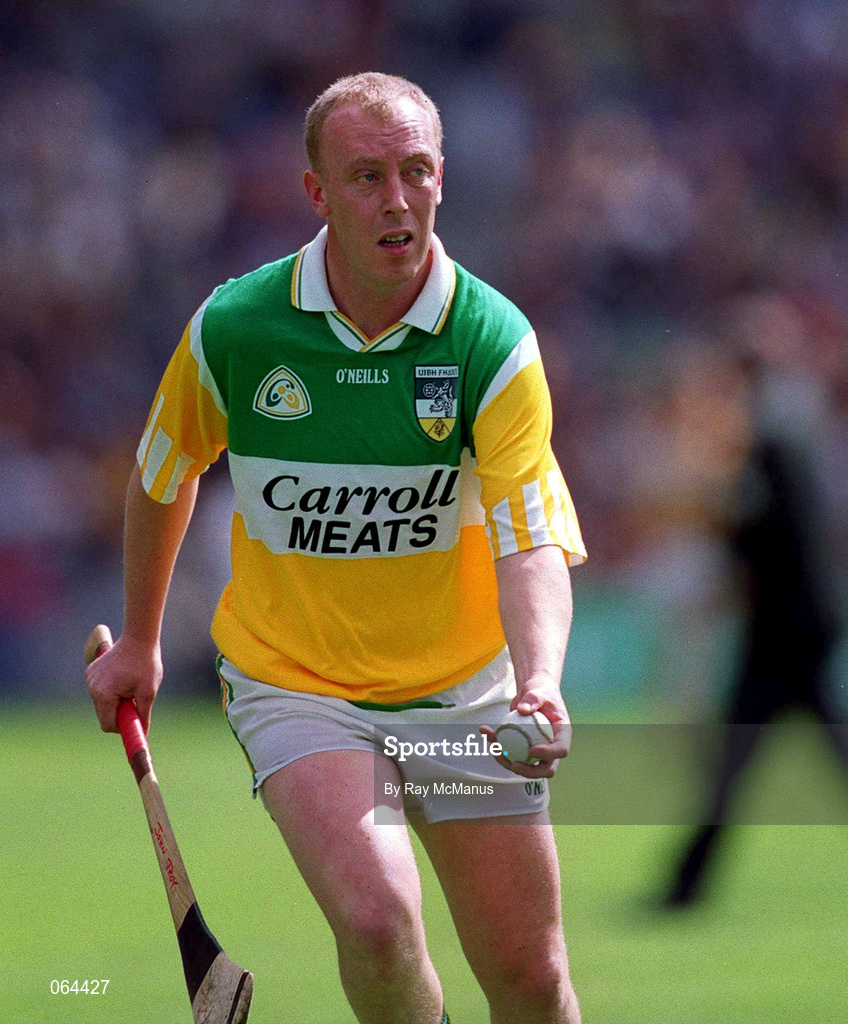 10 June 2001; John Troy of Offaly during the Guinness Leinster Senior Hurling Championship Semi-Final match between Kilkenny and Offaly at Croke Park in Dublin. Photo by Ray McManus/Sportsfile