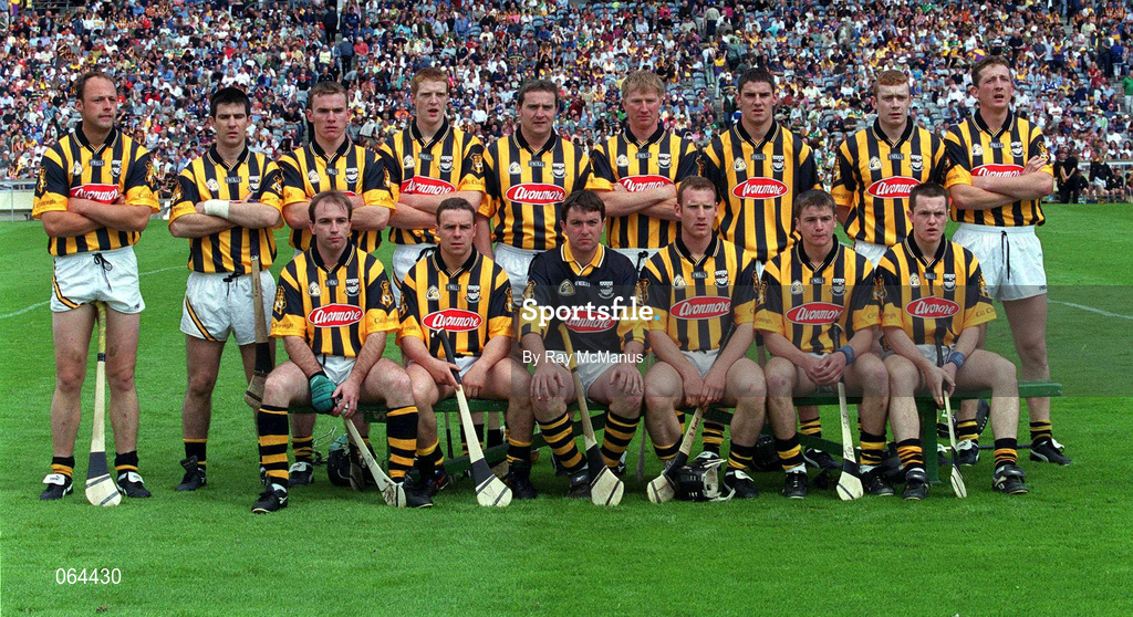 10 June 2001; The Kilkenny team ahead of the Guinness Leinster Senior Hurling Championship Semi-Final match between Kilkenny and Offaly at Croke Park in Dublin. Photo by Ray McManus/Sportsfile