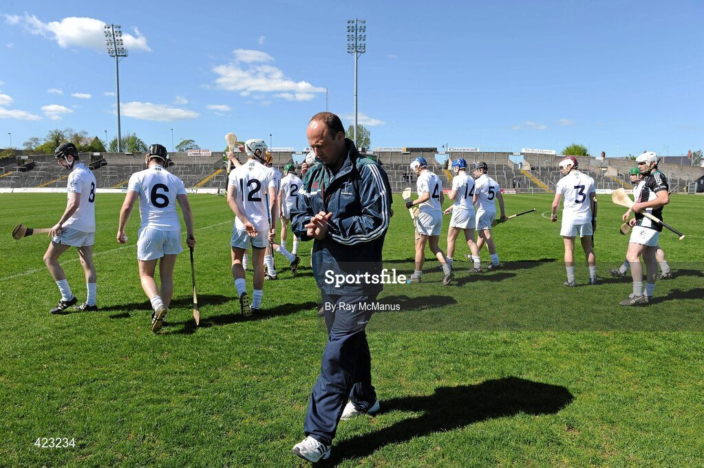 8 May 2010; The Kildare manager Andy Comerford  before the game. Christy Ring Cup, Round 1, Meath v Kildare, Pairc Tailteann, Navan, Co. Meath. Picture credit: Ray McManus / SPORTSFILE