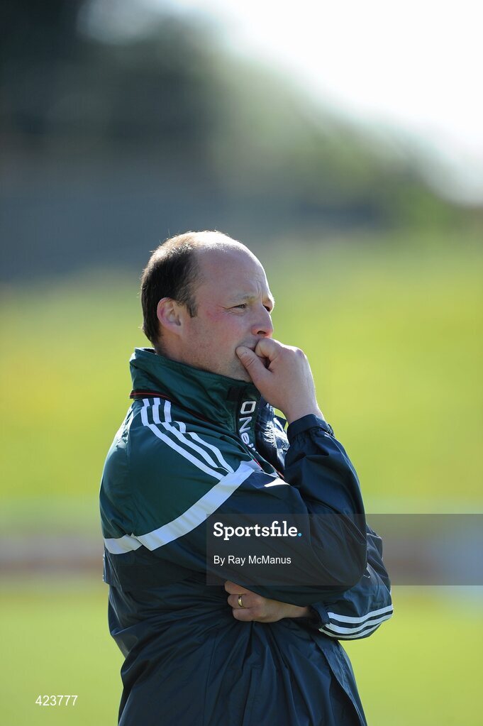 8 May 2010; Kildare manager Andy Comerford. Christy Ring Cup, Round 1, Meath v Kildare, Pairc Tailteann, Navan, Co. Meath. Picture credit: Ray McManus / SPORTSFILE