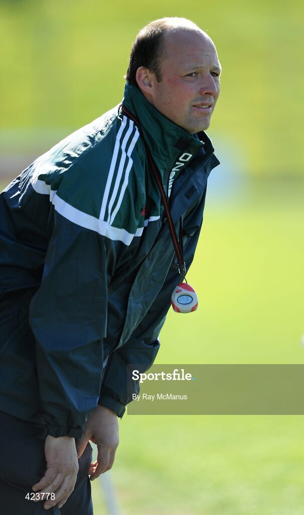 8 May 2010; Kildare manager Andy Comerford. Christy Ring Cup, Round 1, Meath v Kildare, Pairc Tailteann, Navan, Co. Meath. Picture credit: Ray McManus / SPORTSFILE