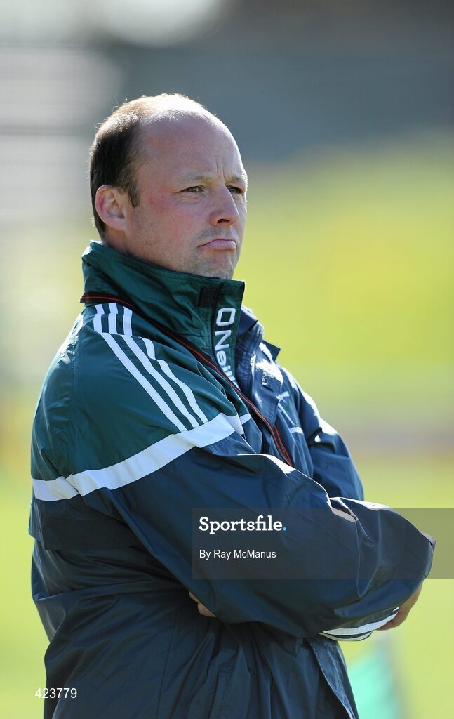 8 May 2010; Kildare manager Andy Comerford. Christy Ring Cup, Round 1, Meath v Kildare, Pairc Tailteann, Navan, Co. Meath. Picture credit: Ray McManus / SPORTSFILE